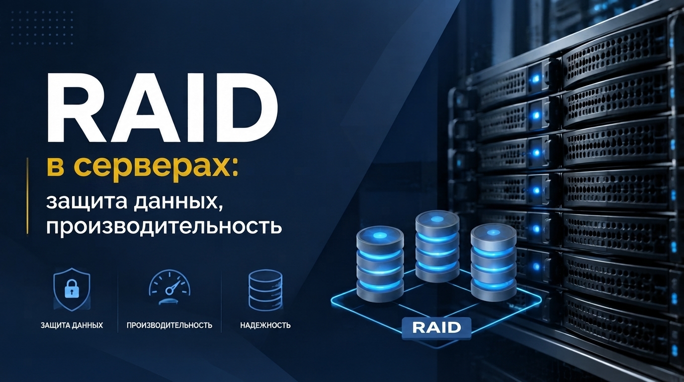 RAID в серверах: защита данных, производительность и цена — как найти идеальный баланс