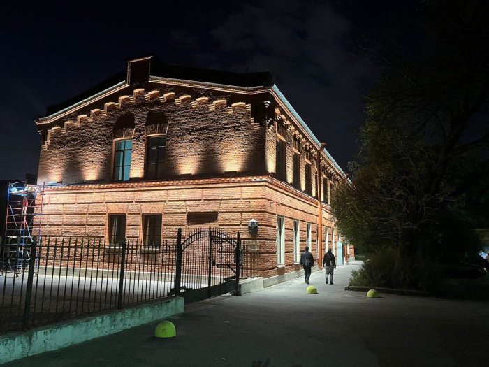 Проект подсветки здания «Асилан» - выполнен!